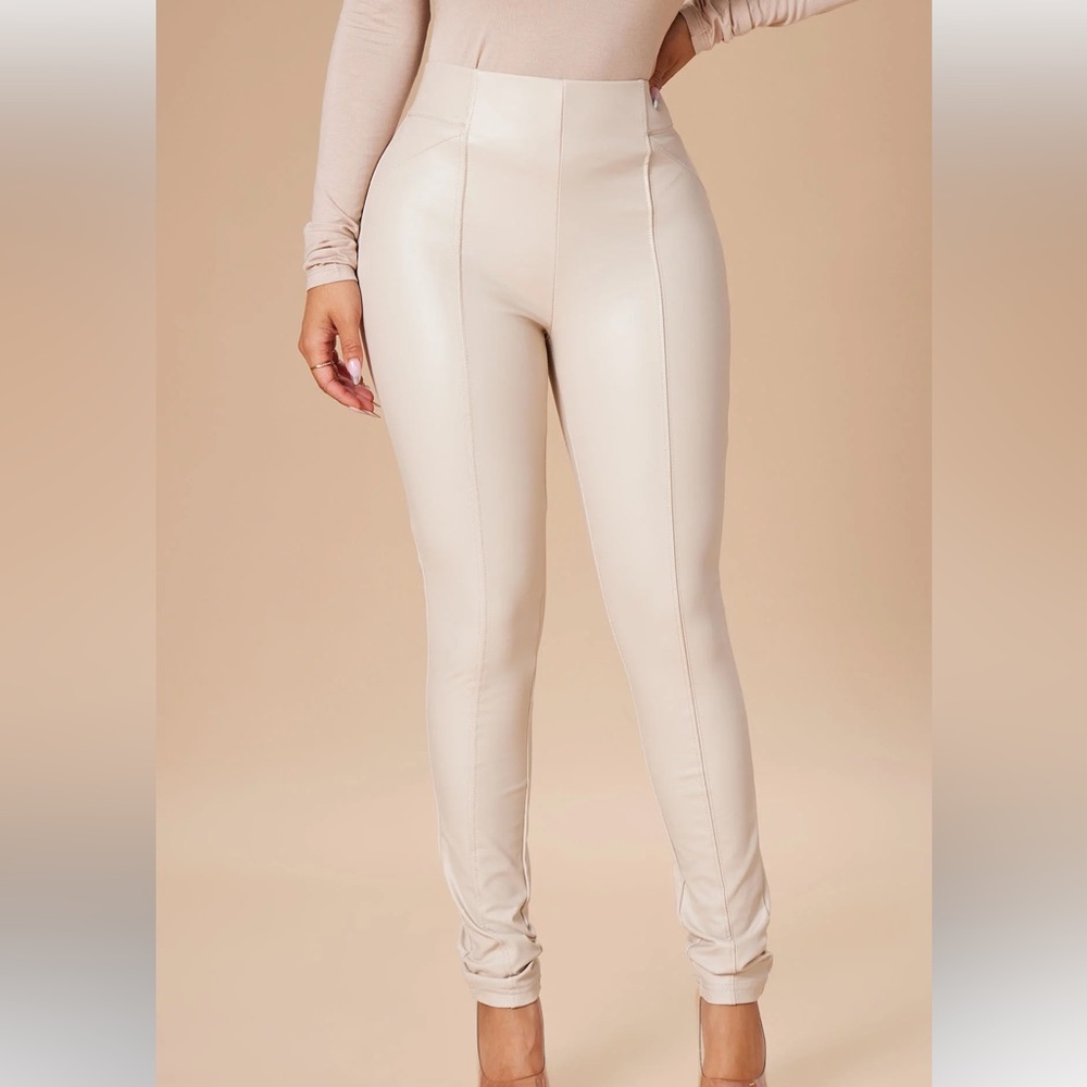 Fasion nova faux leather pants